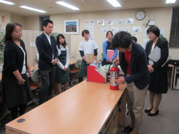 エースグループ避難訓練