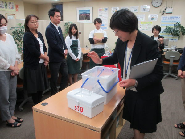 エースグループ避難訓練